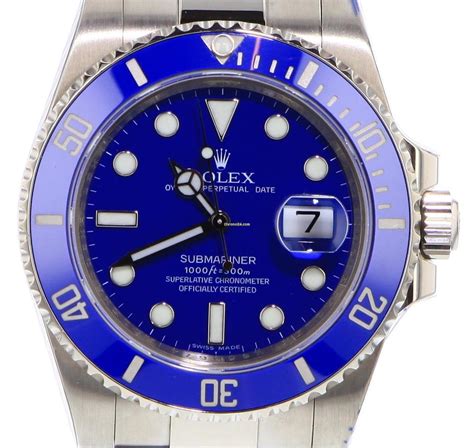 Rolex submarine Smurf for sale